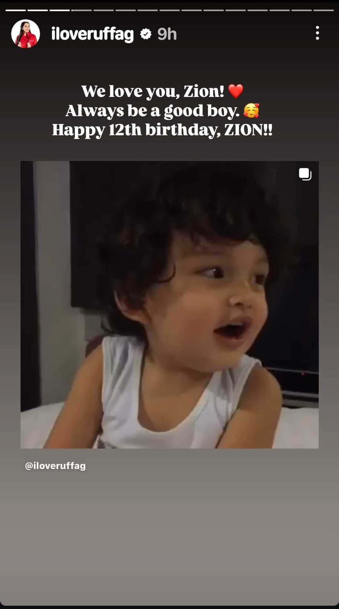 Ruffa Gutierrez, may sweet birthday greetings para kay Zion Ruffa Gutierrez, may sweet birthday greetings para kay Zion