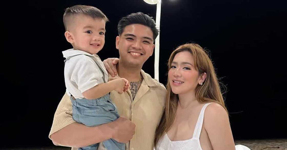 Angeline Quinto shares glimpses of getaway with partner Nonrev Daquina, son Sylvio