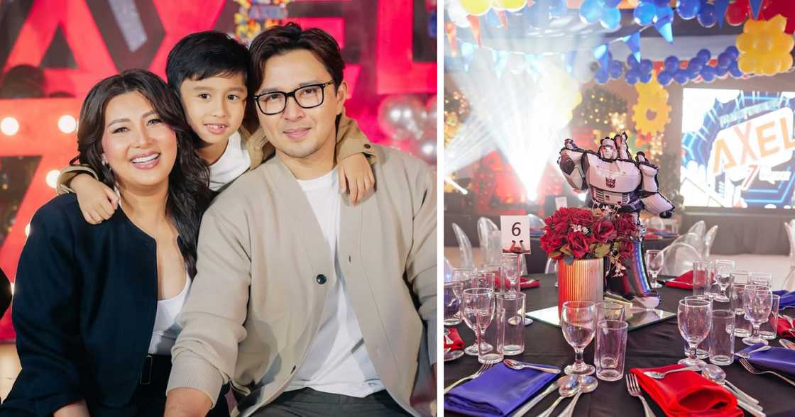 Sunshine Garcia, husband Alex Castro throw Transformer-themed party for son Axel