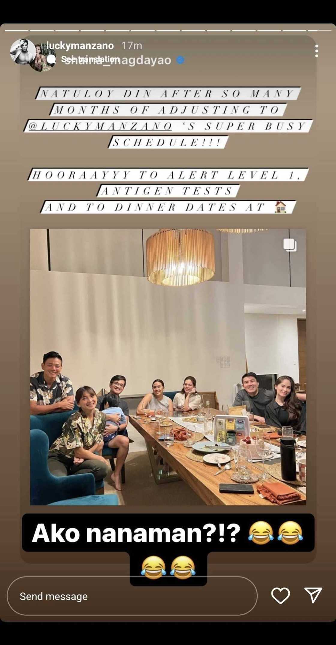 Luis Manzano, nawindang nang sabihin ni Shaina Magdayao na nag-adjust sila para sa kanya Luis Manzano, nawindang nang sabihin ni Shaina Magdayao na nag-adjust sila para sa kanya