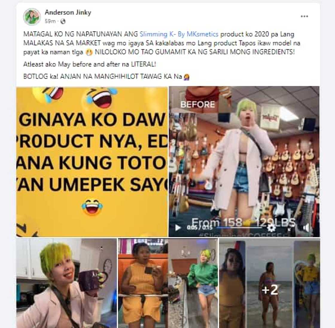 Madam Kilay, ibinida ang kanyang before and after picture Madam Kilay, ibinida ang kanyang before and after picture