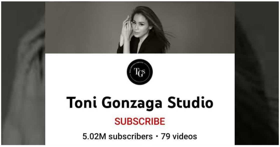 Paul Soriano congratulates Toni Gonzaga, team after her YT channel reaches 5M subscribers Paul Soriano congratulates Toni Gonzaga, team after her YT channel reaches 5M subscribers