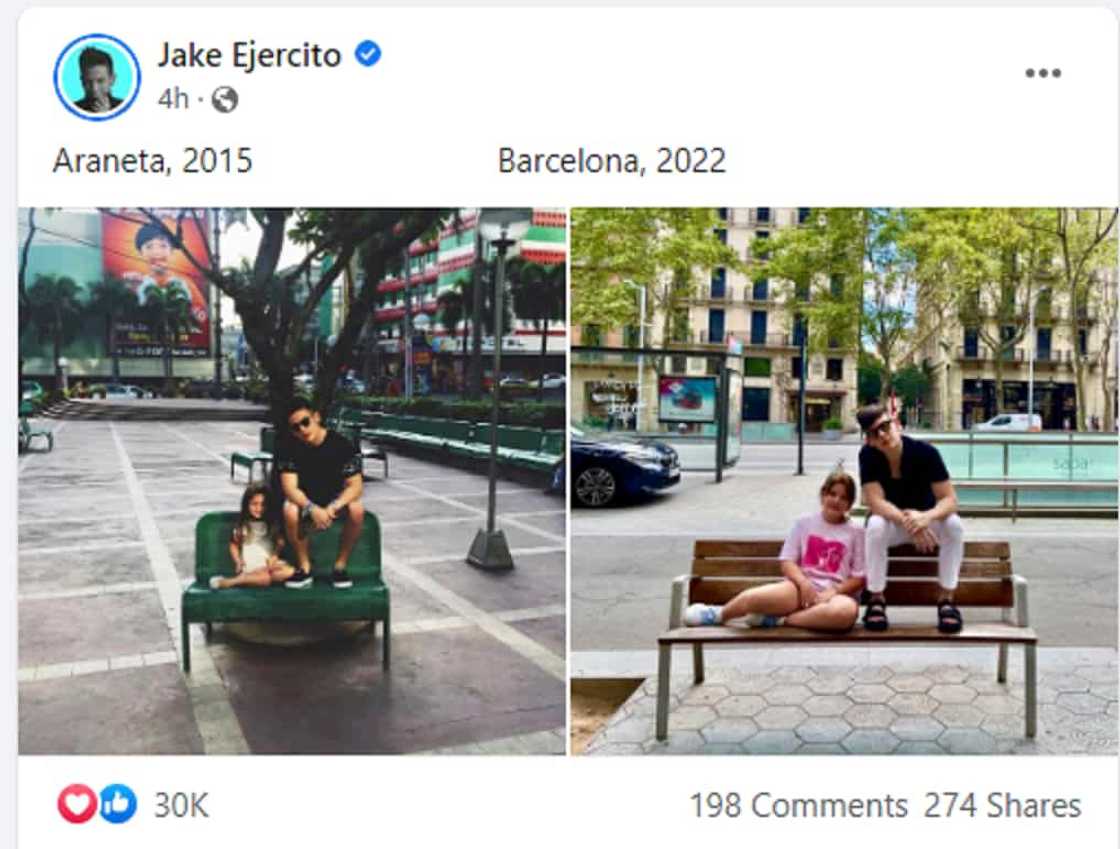 Jake Ejercito on Facebook