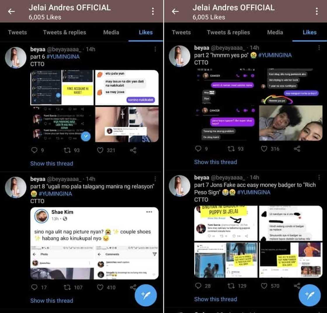 Jelai Andres, nag-react sa mga 'ebidensya' tungkol sa babaeng VIVA artist na sangkot sa isyu Jelai Andres, nag-react sa mga 'ebidensya' tungkol sa babaeng VIVA artist na sangkot sa isyu