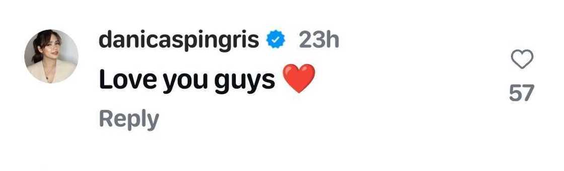 Danica Sotto, nag-react sa "stronger than ever" post ni Pauleen Luna Danica Sotto, nag-react sa "stronger than ever" post ni Pauleen Luna