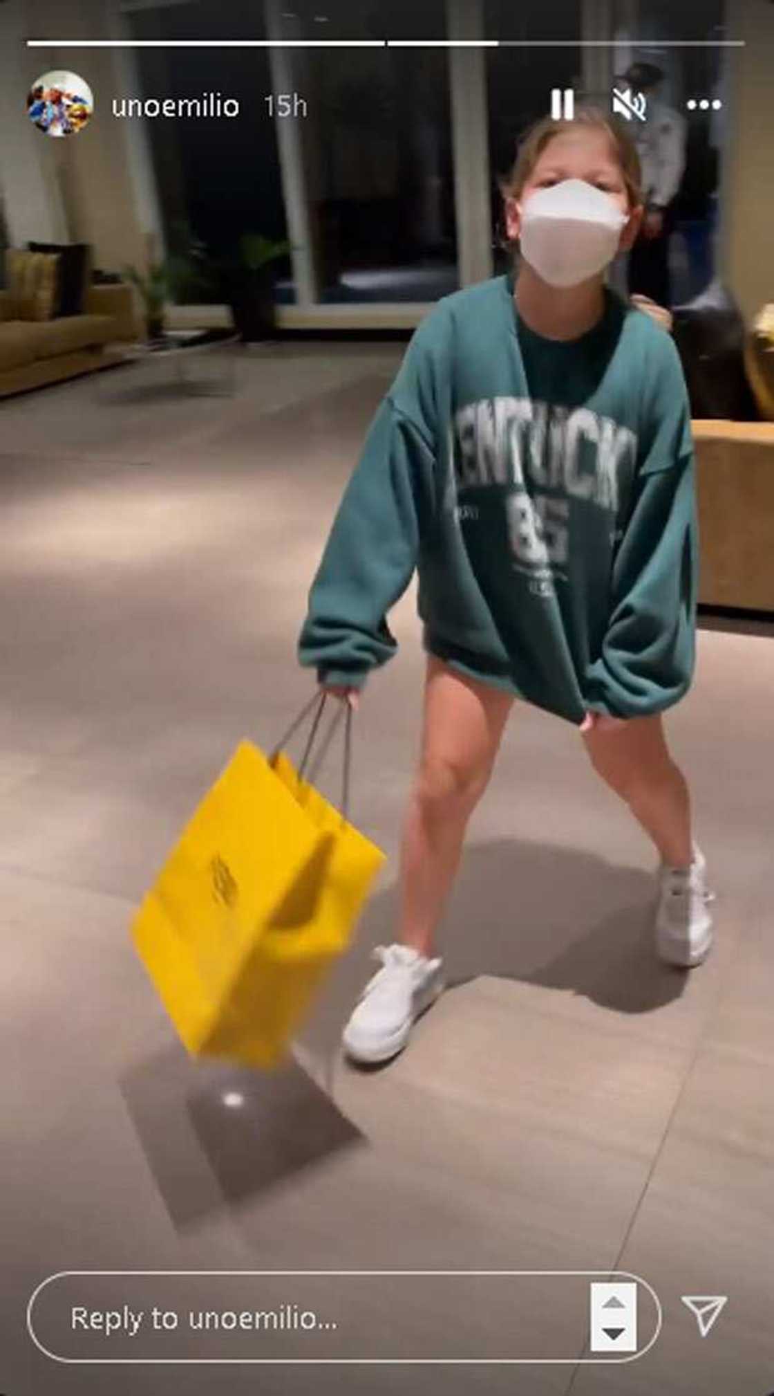 Jake Ejercito, ipinakita pagiging "protective" na ama, pinuna ang shorts ni Ellie Jake Ejercito, ipinakita pagiging "protective" na ama, pinuna ang shorts ni Ellie
