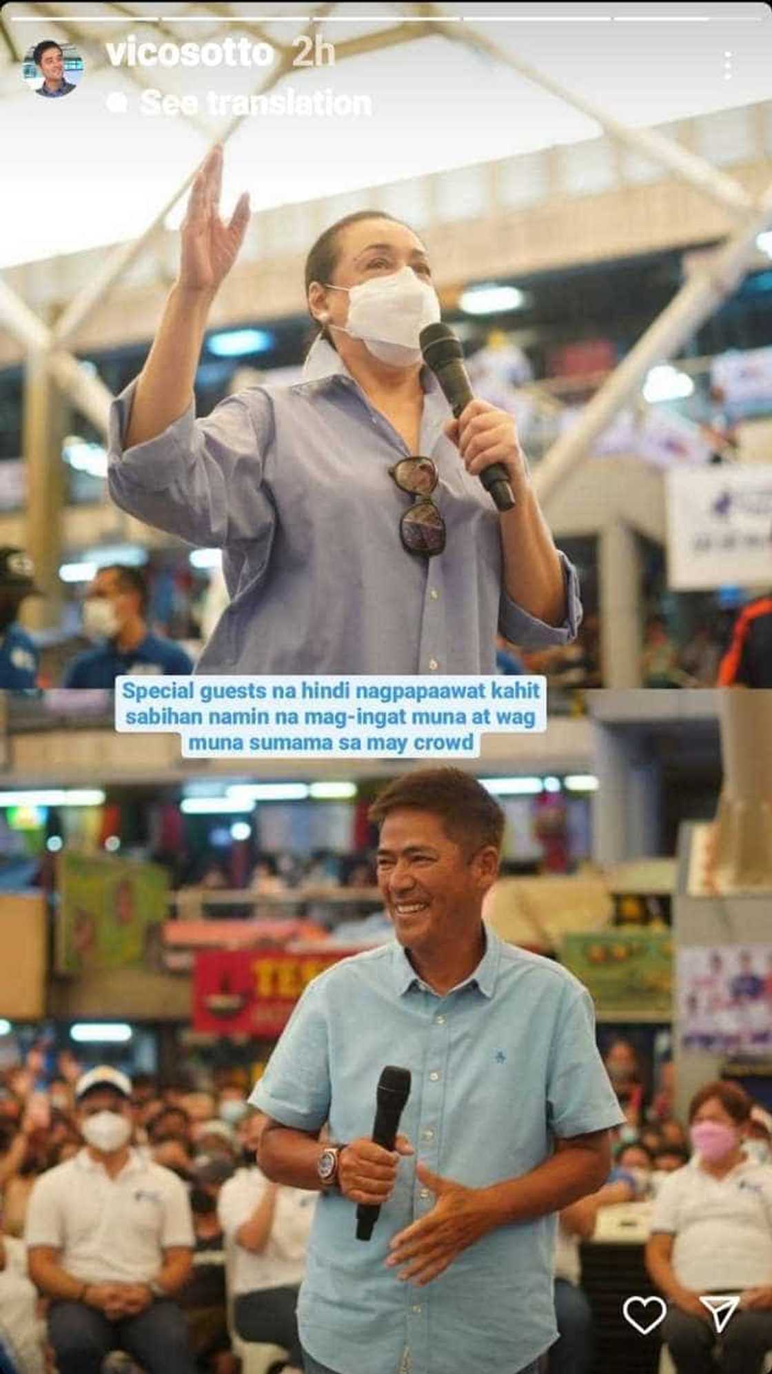 Vico Sotto matapos dumalo nina Vic Sotto, Coney Reyes sa kanyang campaign kickoff: “hindi nagpapaawat” Vico Sotto matapos dumalo nina Vic Sotto, Coney Reyes sa kanyang campaign kickoff: “hindi nagpapaawat”