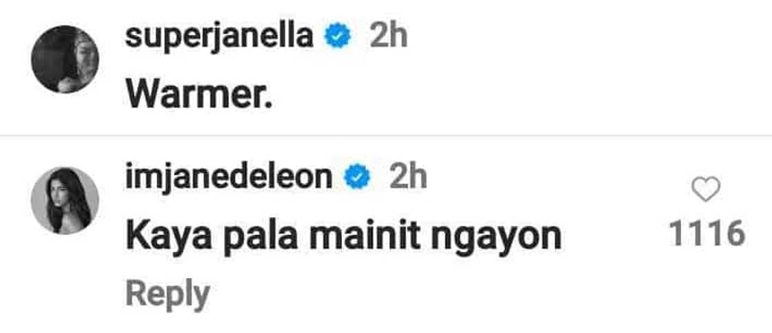 Jane De Leon gushes over Janella Salvador's stunning photoshoot: “Kaya pala mainit ngayon” Jane De Leon gushes over Janella Salvador's stunning photoshoot: “Kaya pala mainit ngayon”