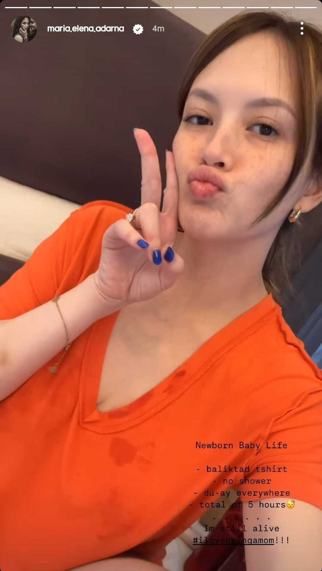 Ellen Adarna, may relatable na post tungkol sa kanyang "newborn baby life" Ellen Adarna, may relatable na post tungkol sa kanyang "newborn baby life"