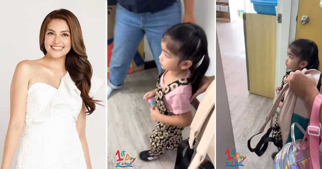 Trina Candaza, ibinahagi video ng 1st day of school ng anak na si Mithi Trina Candaza, ibinahagi video ng 1st day of school ng anak na si Mithi