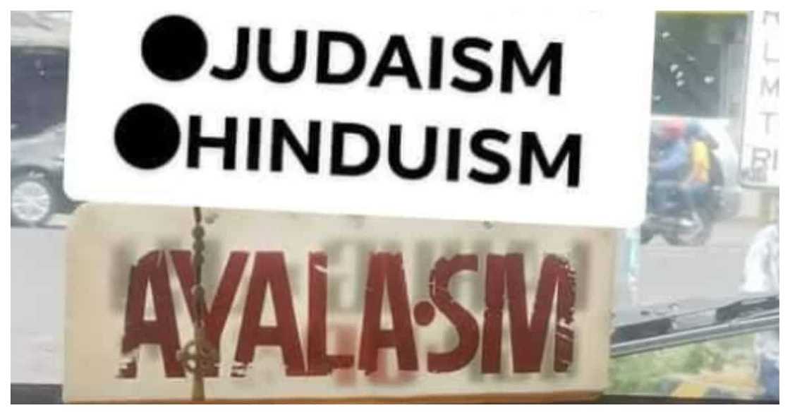 Estudyante, inakala talagang "relihiyon" ang jeepney sign na kanyang nasakyan Estudyante, inakala talagang "relihiyon" ang jeepney sign na kanyang nasakyan