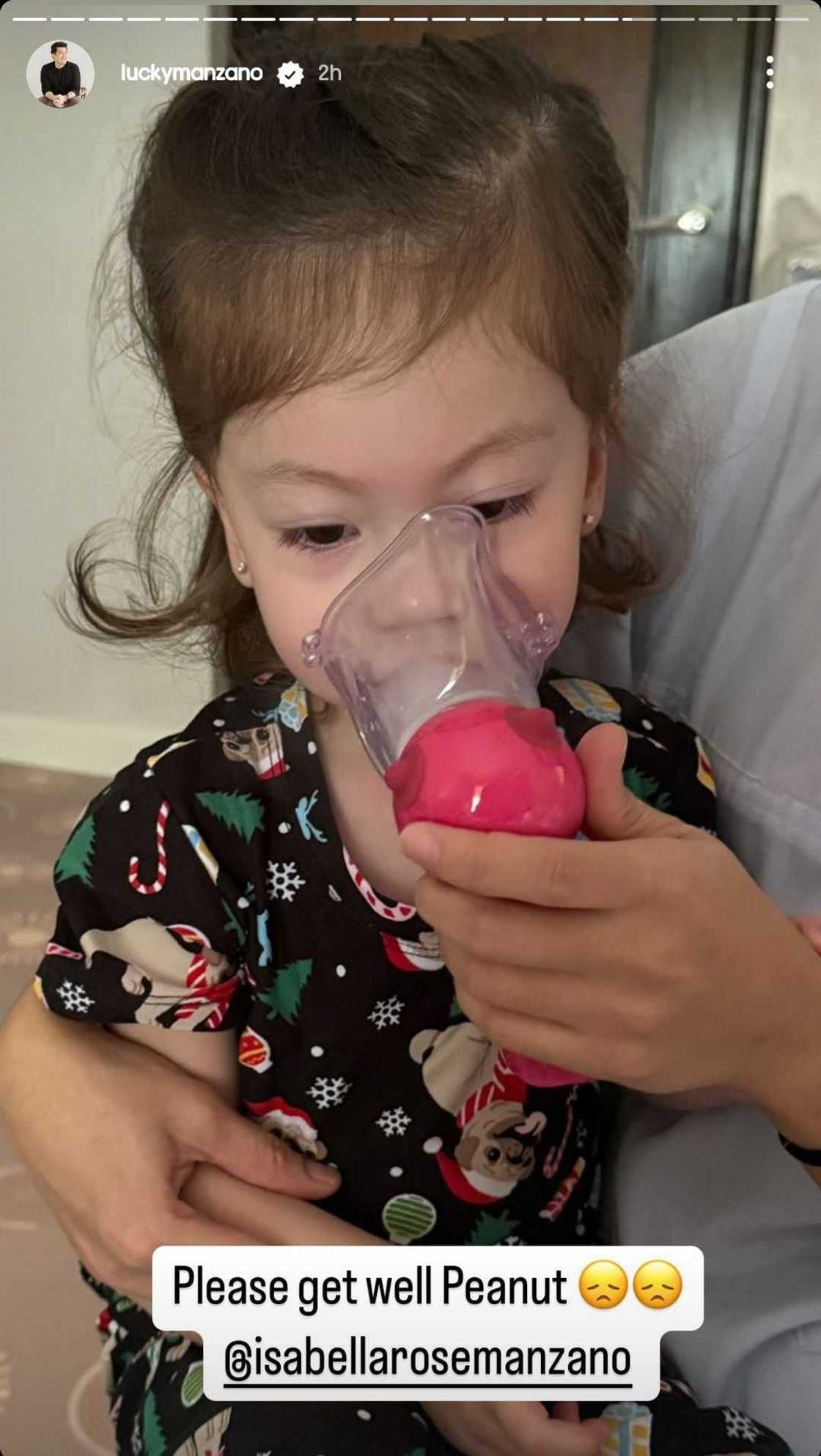 Anak nina Jessy at Luis Manzano na si Peanut, may sakit: "Please get well" Anak nina Jessy at Luis Manzano na si Peanut, may sakit: "Please get well"