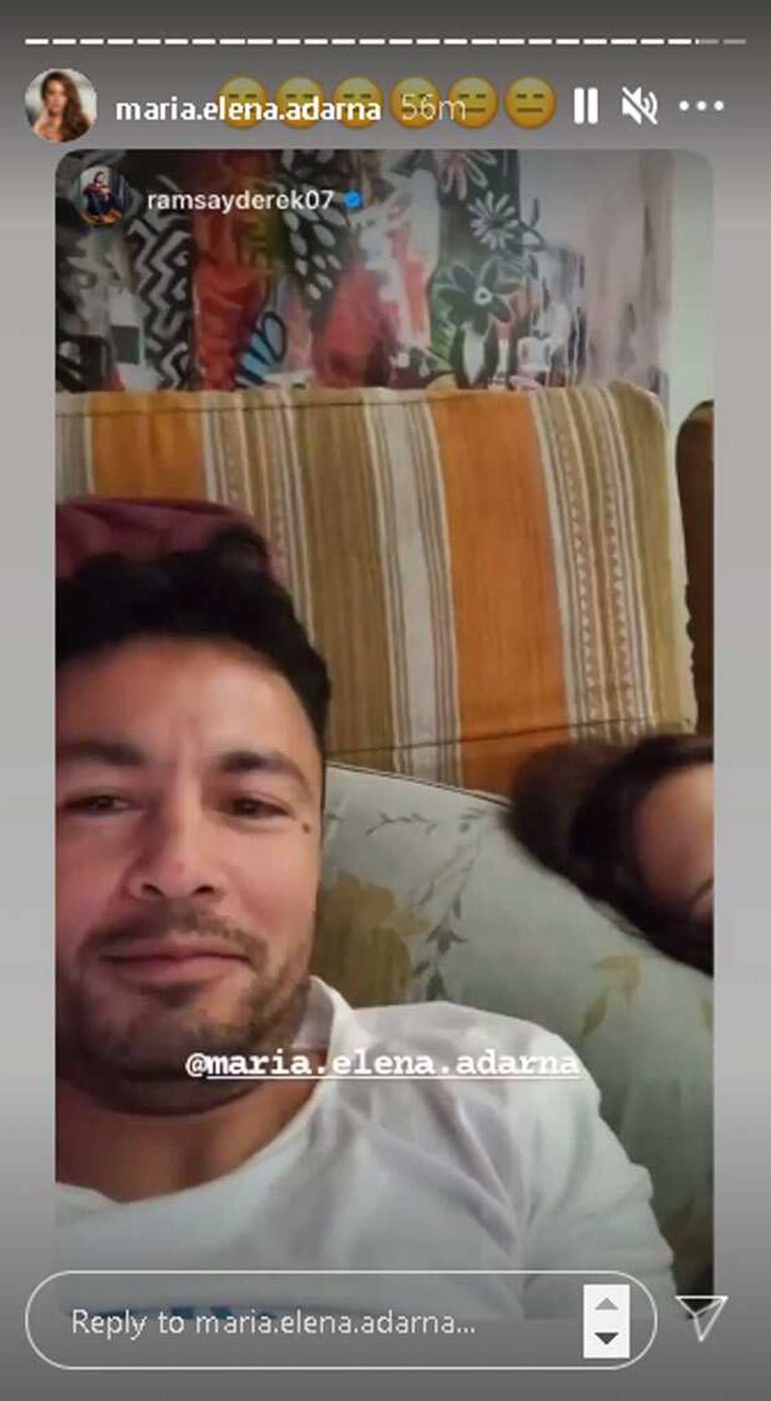 Derek Ramsay shows he's happy; posts video of a sleeping Ellen Adarna after talking about "hate"