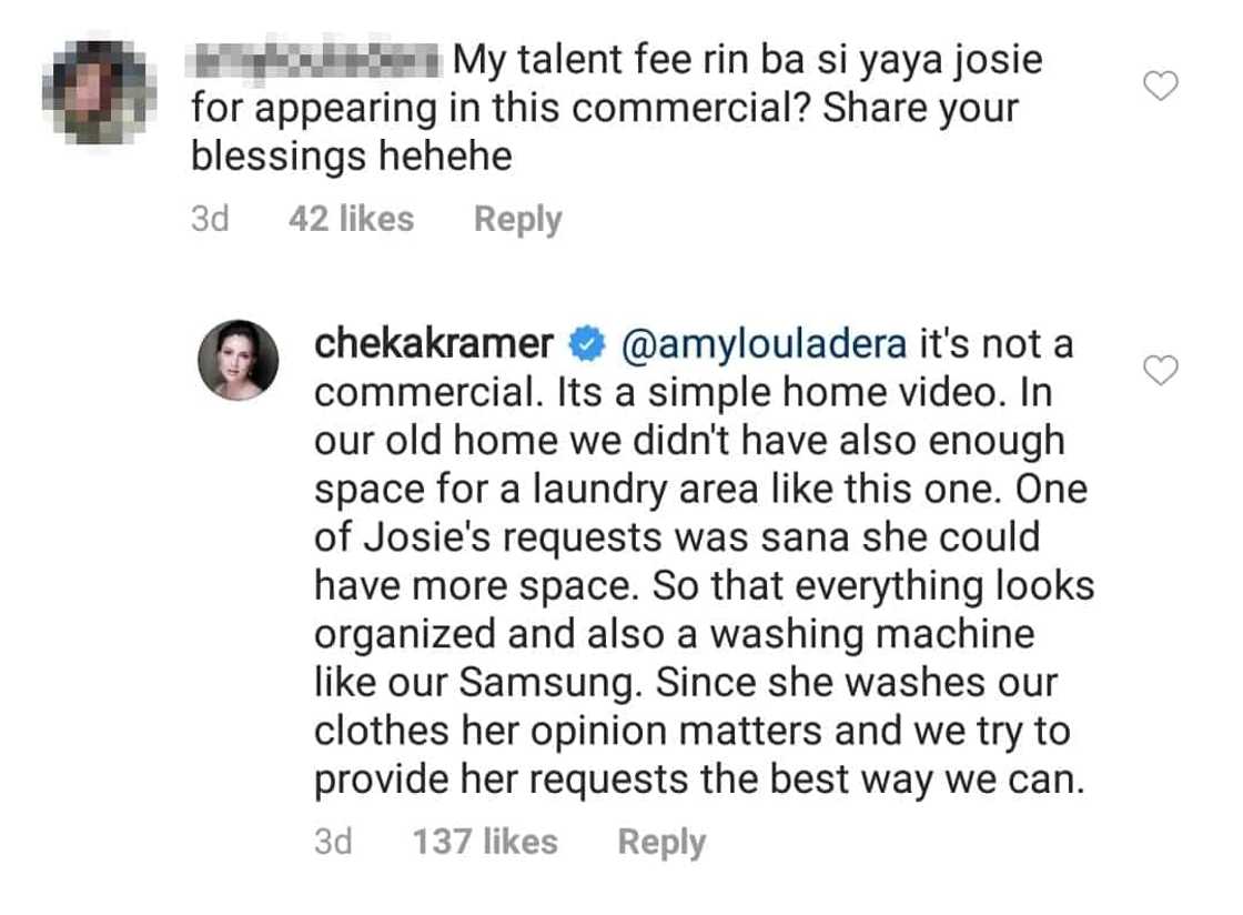 Source: Instagram @chekakramer Source: Instagram @chekakramer