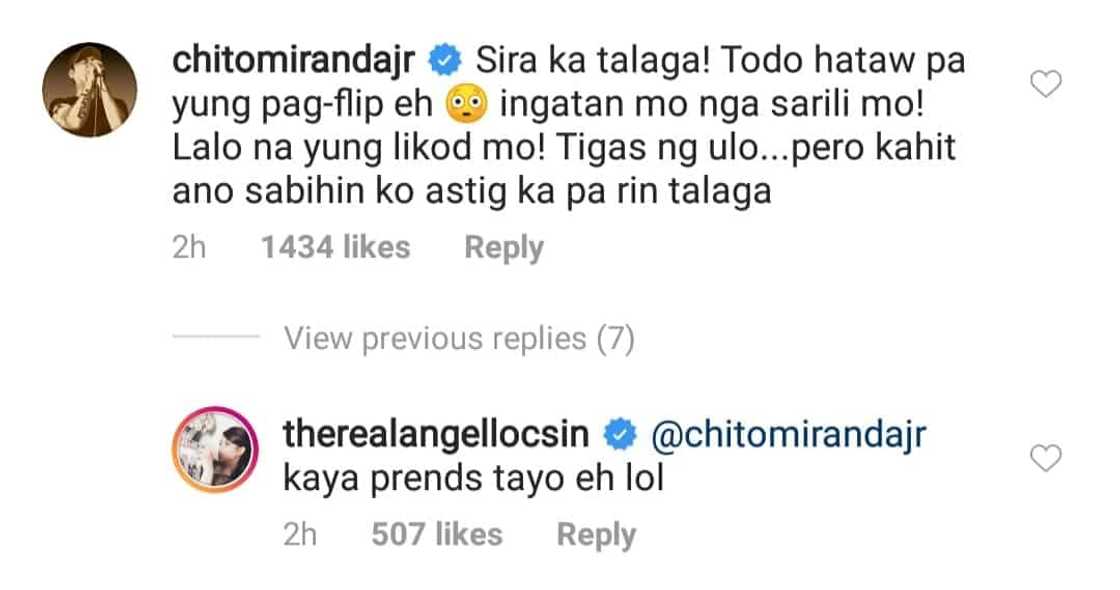 Angel Locsin, pinagsabihan ni Chito Miranda dahil sa kanyang online post Angel Locsin, pinagsabihan ni Chito Miranda dahil sa kanyang online post
