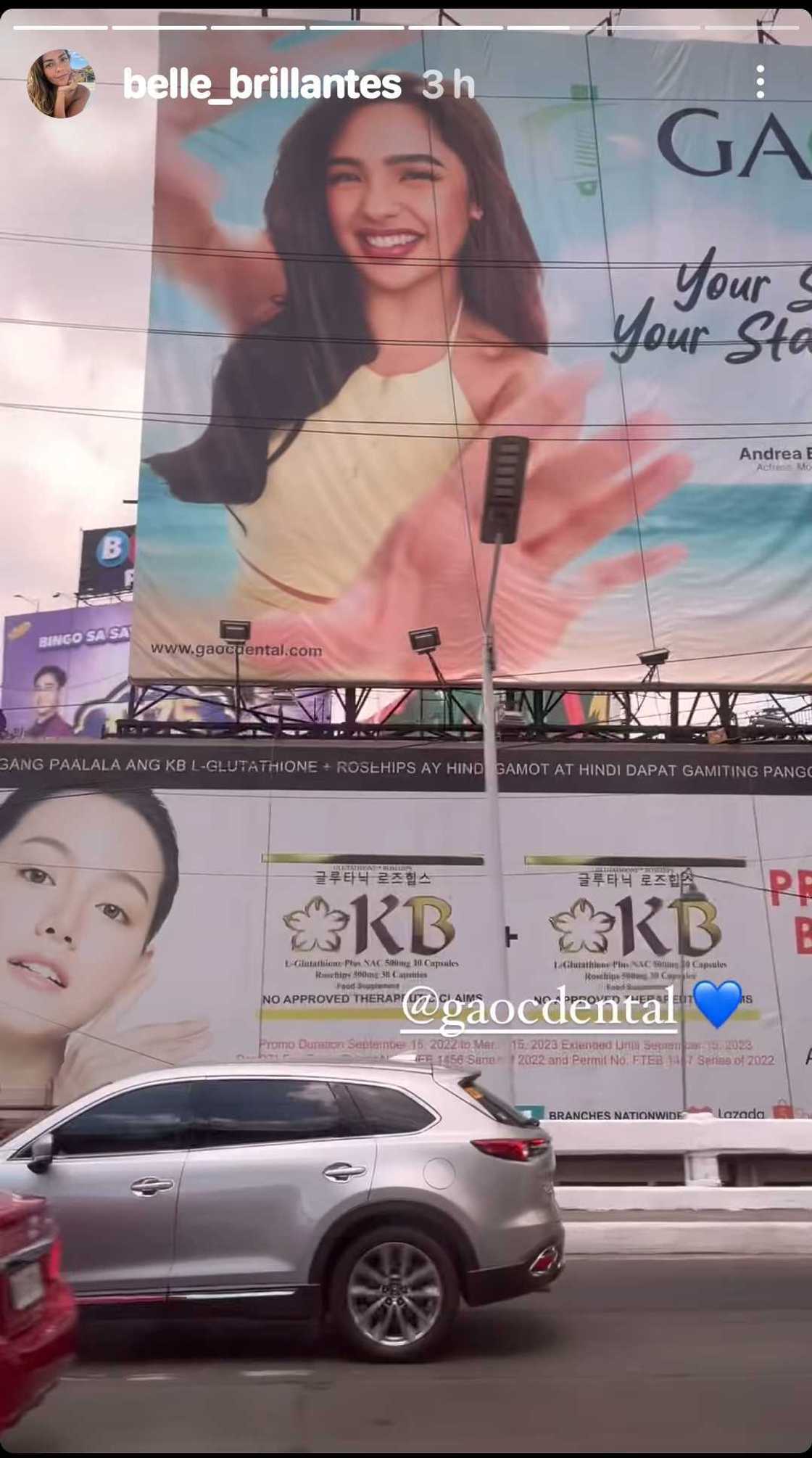 Ina ni Andrea Brillantes, ibinida ang billboards ng aktres sa EDSA: "I'm a proud mom" Ina ni Andrea Brillantes, ibinida ang billboards ng aktres sa EDSA: "I'm a proud mom"