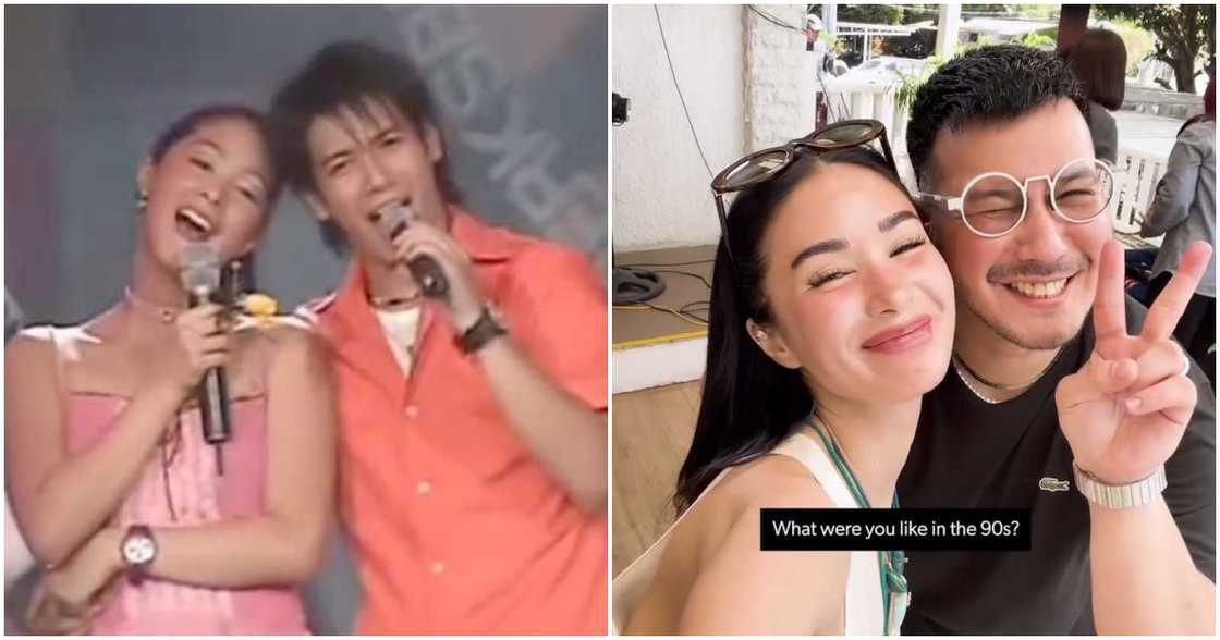 Heart Evangelista at John Prats, nagpakilig matapos kumasa sa '90s Throwback' trend Heart Evangelista at John Prats, nagpakilig matapos kumasa sa '90s Throwback' trend