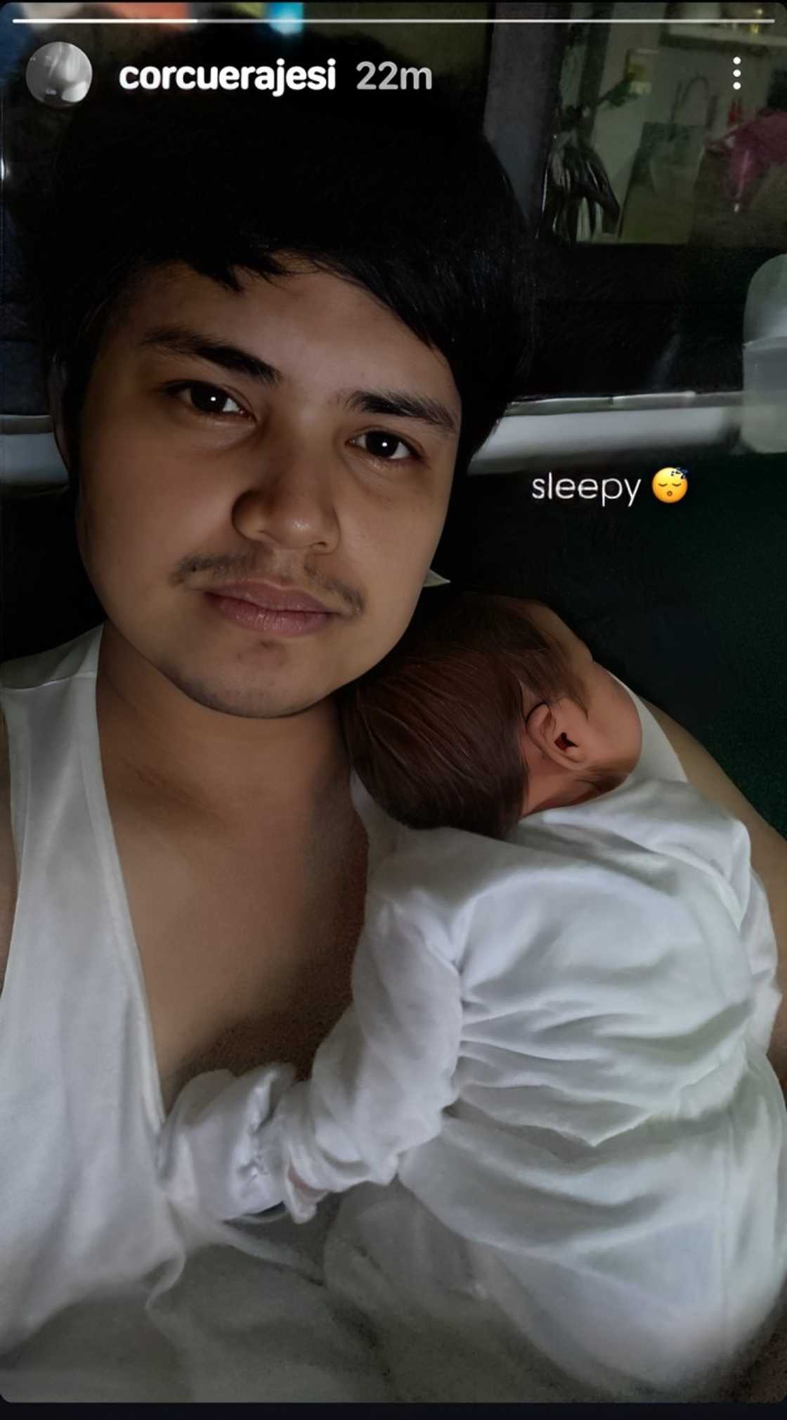 Transman Jesi Corcuera, may panibagong pasilip sa baby niya