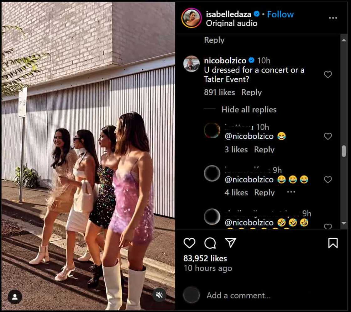 Nico Bolzico, nawindang sa suot nila Solenn papunta ng Eras Tour: “You dressed for a concert?” Nico Bolzico, nawindang sa suot nila Solenn papunta ng Eras Tour: “You dressed for a concert?”