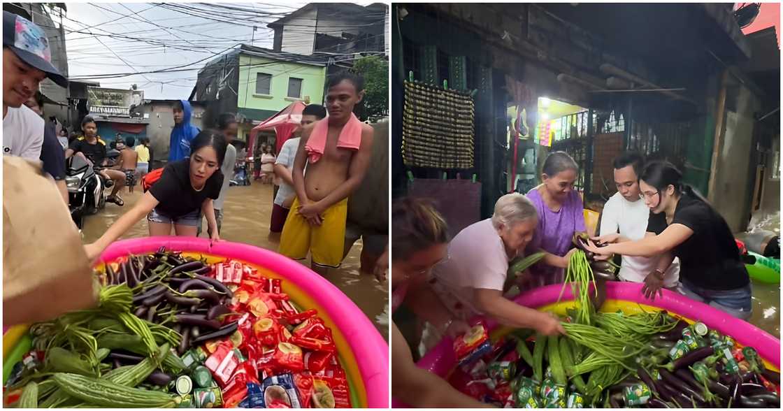 Cherry White, namigay ng ayuda sa kasagsagan ng baha