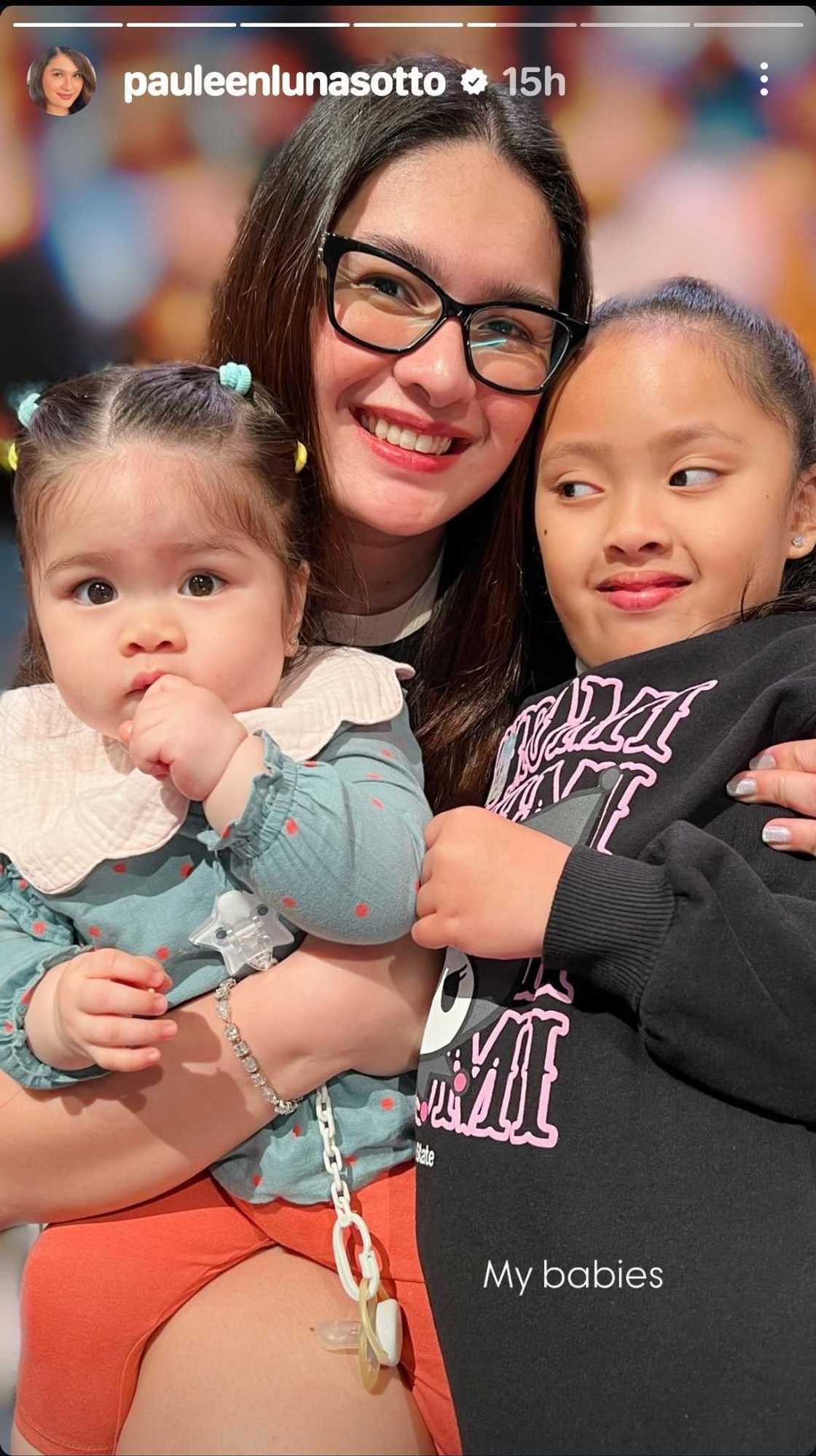 Pauleen Luna, ibinida ang sweet moment nina Maine Mendoza at Baby Mochi Pauleen Luna, ibinida ang sweet moment nina Maine Mendoza at Baby Mochi