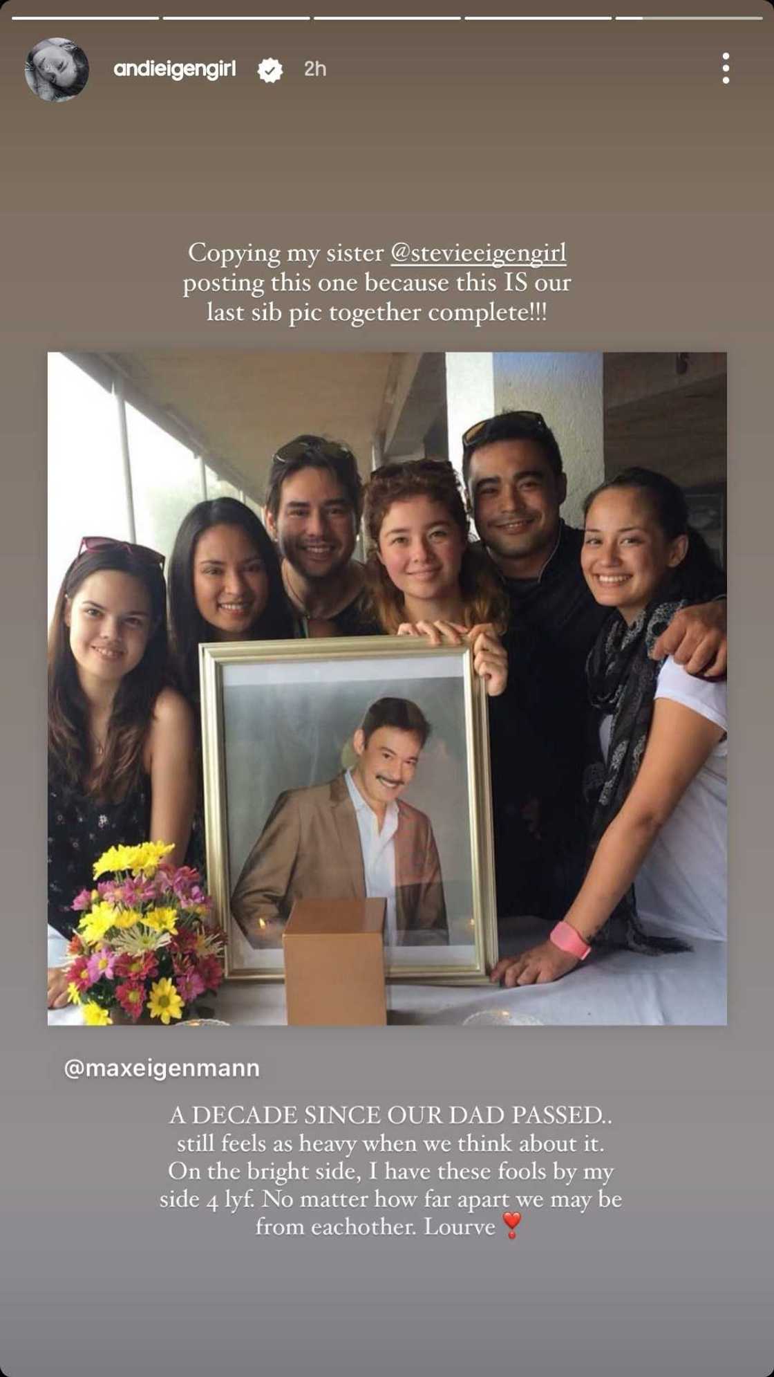 Andi Eigenmann fondly recalls the late Mark Gil: "A decade since our dad passed" Andi Eigenmann fondly recalls the late Mark Gil: "A decade since our dad passed"