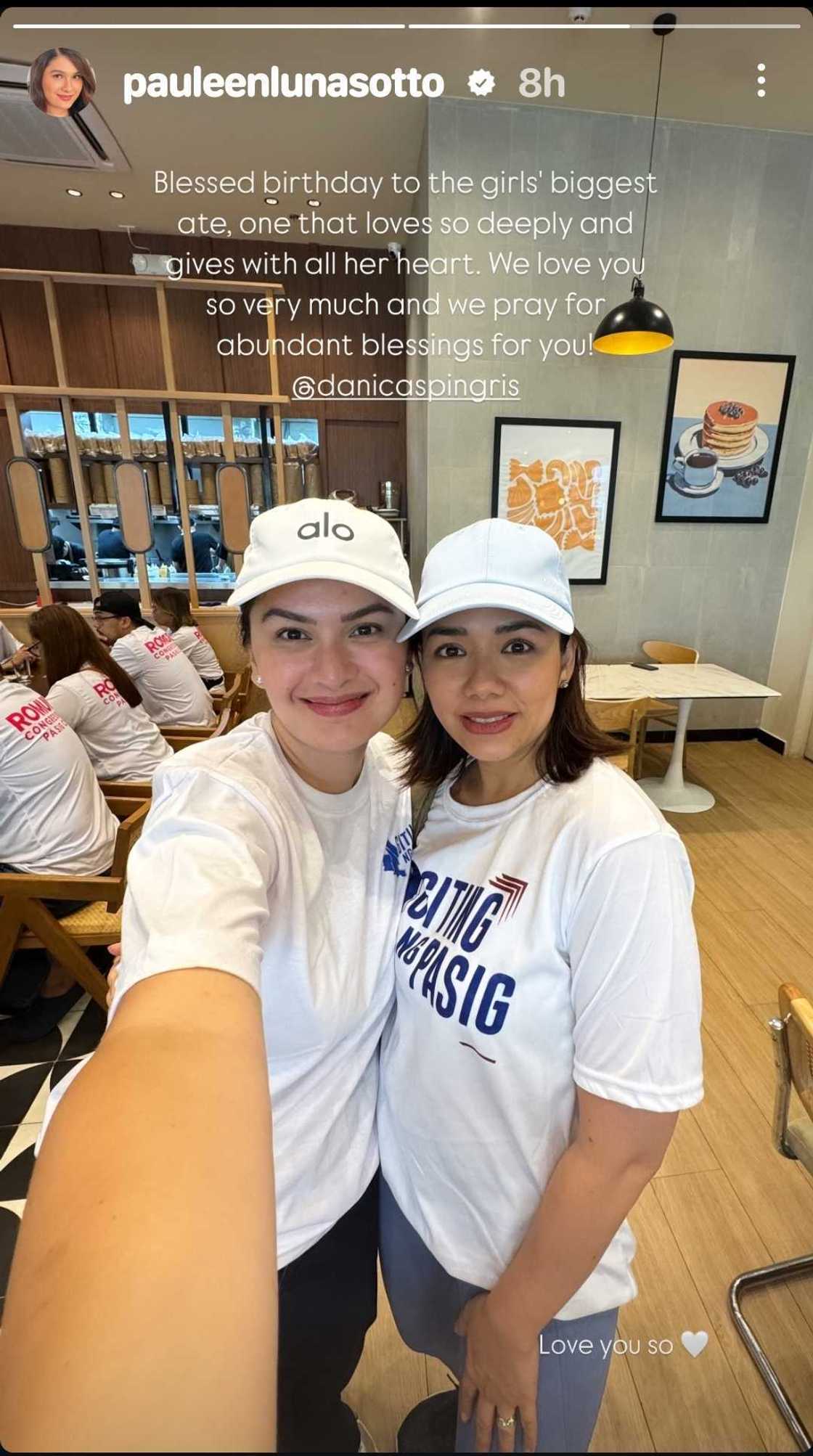Pauleen Luna, may sweet na birthday message para kay Danica Sotto Pauleen Luna, may sweet na birthday message para kay Danica Sotto