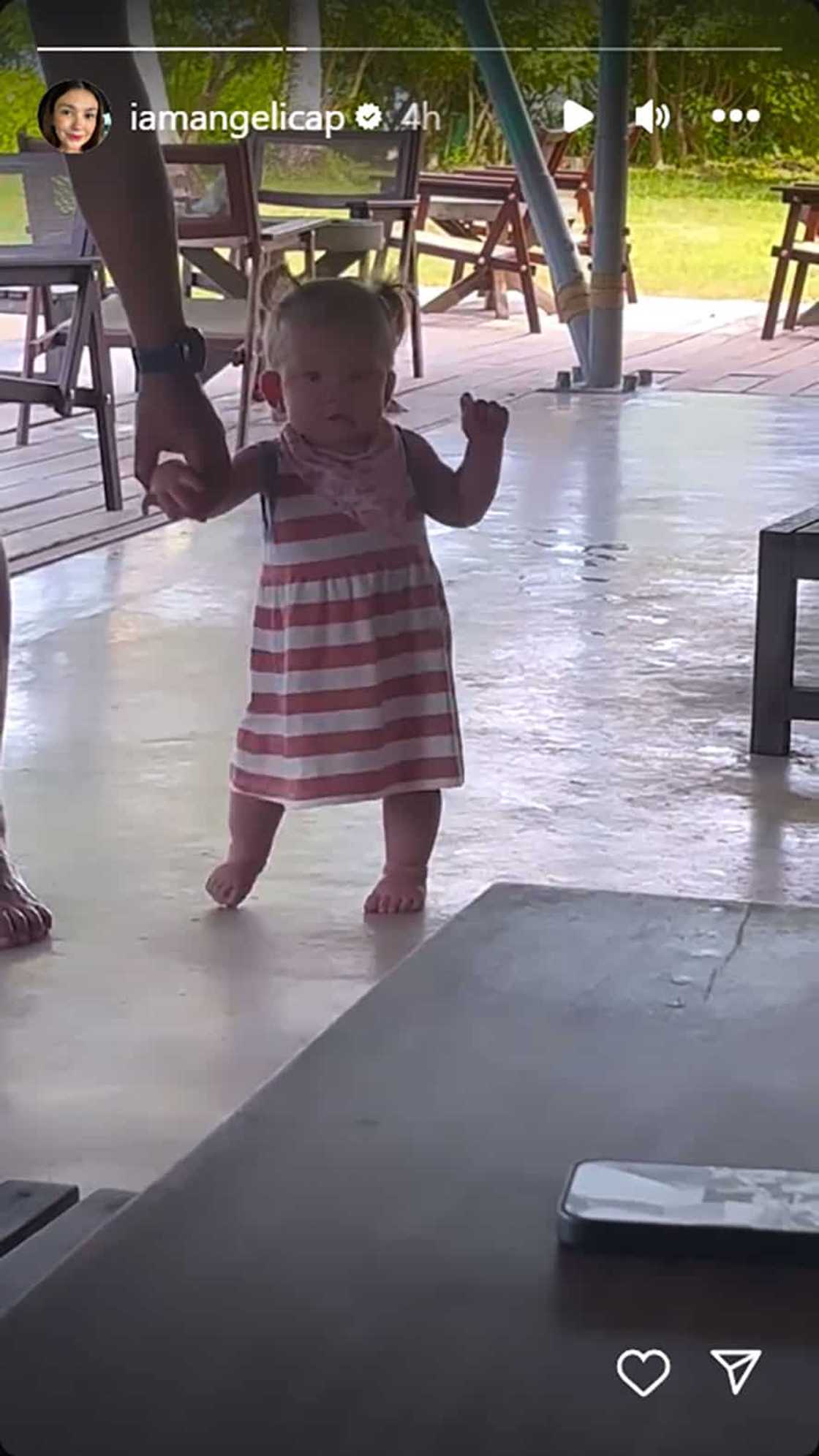 Angelica Panganiban, proud na shinare sa socmed maaaring mga first steps ni Baby Bean: “Bilis naman” Angelica Panganiban, proud na shinare sa socmed maaaring mga first steps ni Baby Bean: “Bilis naman”