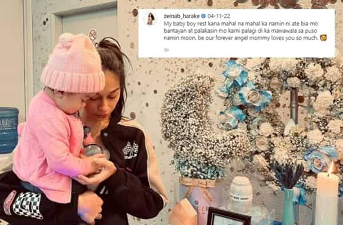 Zeinab Harake, namaalam na sa kanyang "baby boy" na si Moon sa nakakaantig na post Zeinab Harake, namaalam na sa kanyang "baby boy" na si Moon sa nakakaantig na post