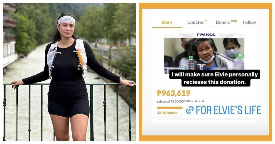 Fundraising campaign ni Isabelle Daza para kay Aling Elvie, umabot na ng P963k Fundraising campaign ni Isabelle Daza para kay Aling Elvie, umabot na ng P963k