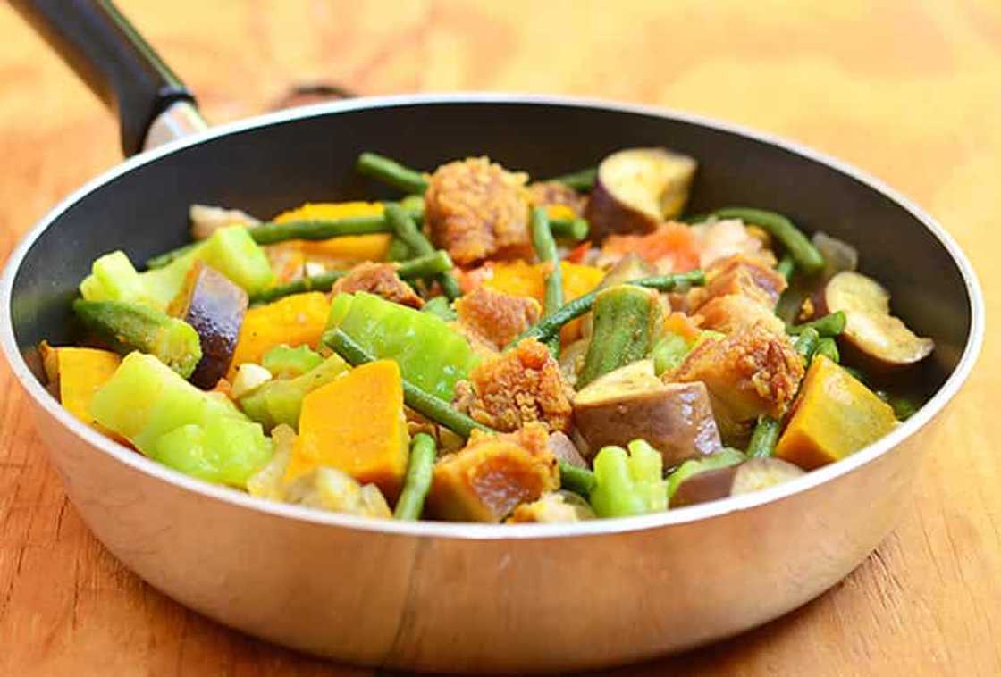 Pinakbet recipe with coconut milk