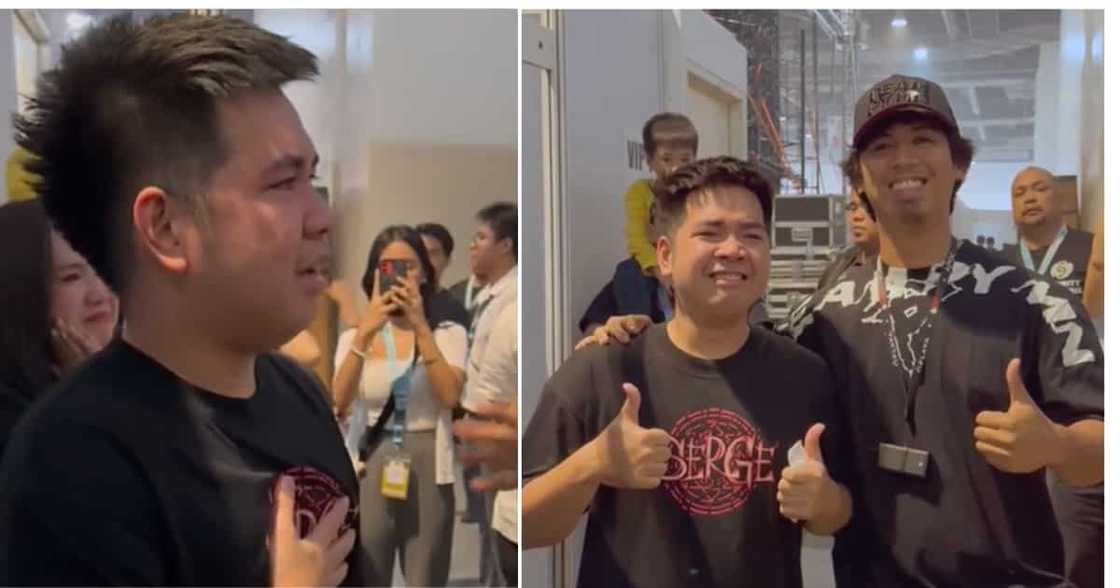Vlogger na si Ser Geybin, naiyak nang makaharap sa wakas si Cong TV Vlogger na si Ser Geybin, naiyak nang makaharap sa wakas si Cong TV