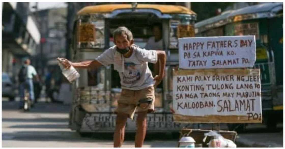 Nag-viral na jeepney driver na namamalimos, "nagkakalog" pa rin makalipas ang 1 taon