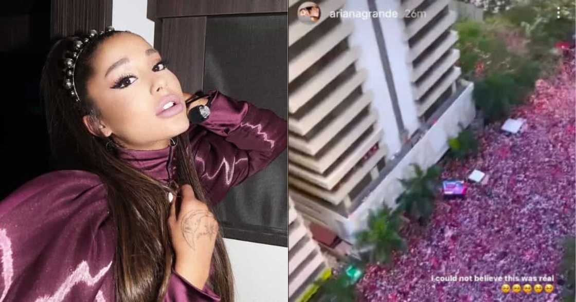 Ariana Grande, nai-share sa kanyang IG story ang crowd ng Pasig rally ng mga Kakampink