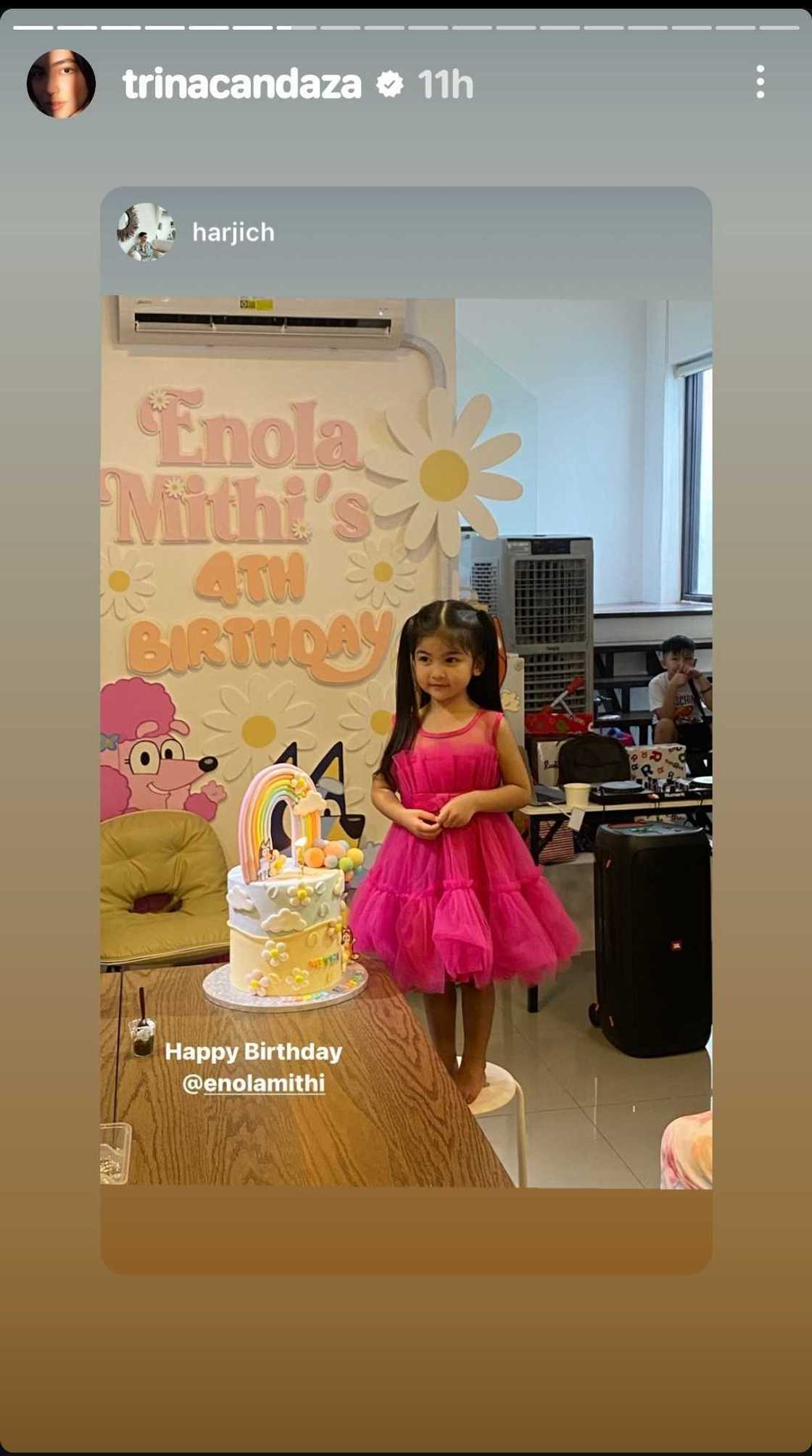 Trina Candaza throws fun birthday party for daughter Mithi