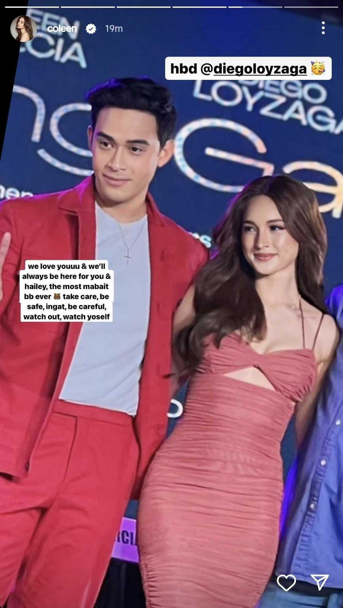 Coleen Garcia pens a heartwarming birthday message for Diego Loyzaga Coleen Garcia pens a heartwarming birthday message for Diego Loyzaga