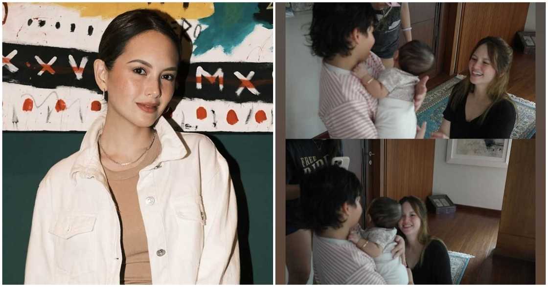 Ellen Adarna happily shares new snaps of Elias Modesto with Baby Liana Ellen Adarna happily shares new snaps of Elias Modesto with Baby Liana