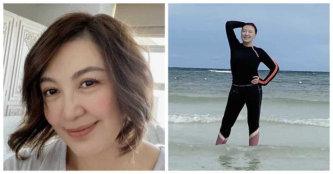 Sharon Cuneta's beach photos go viral online; netizens laud actress's slim figure Sharon Cuneta's beach photos go viral online; netizens laud actress's slim figure