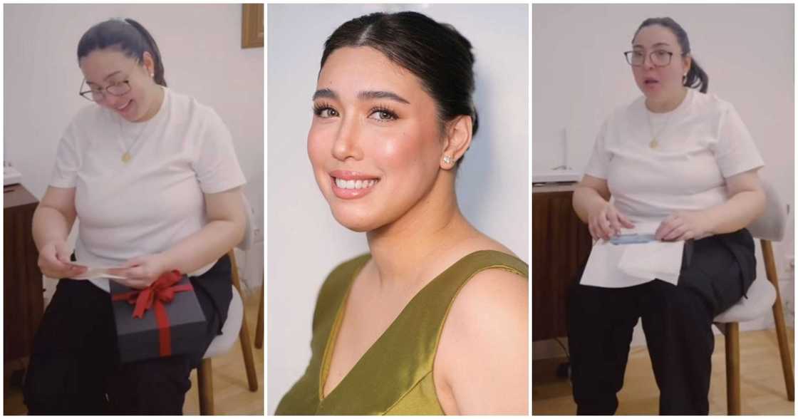 Video ng reaksyon ni Marjorie Barretto sa regalo ni Dani Barretto, nag-viral Video ng reaksyon ni Marjorie Barretto sa regalo ni Dani Barretto, nag-viral