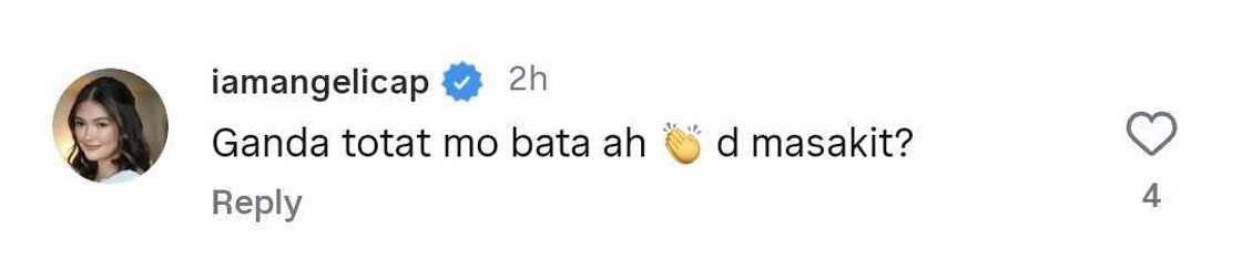 Angelica Panganiban, may nakakaaliw na reaksyon sa Japan pics ni Glaiza de Castro: "Di masakit?"