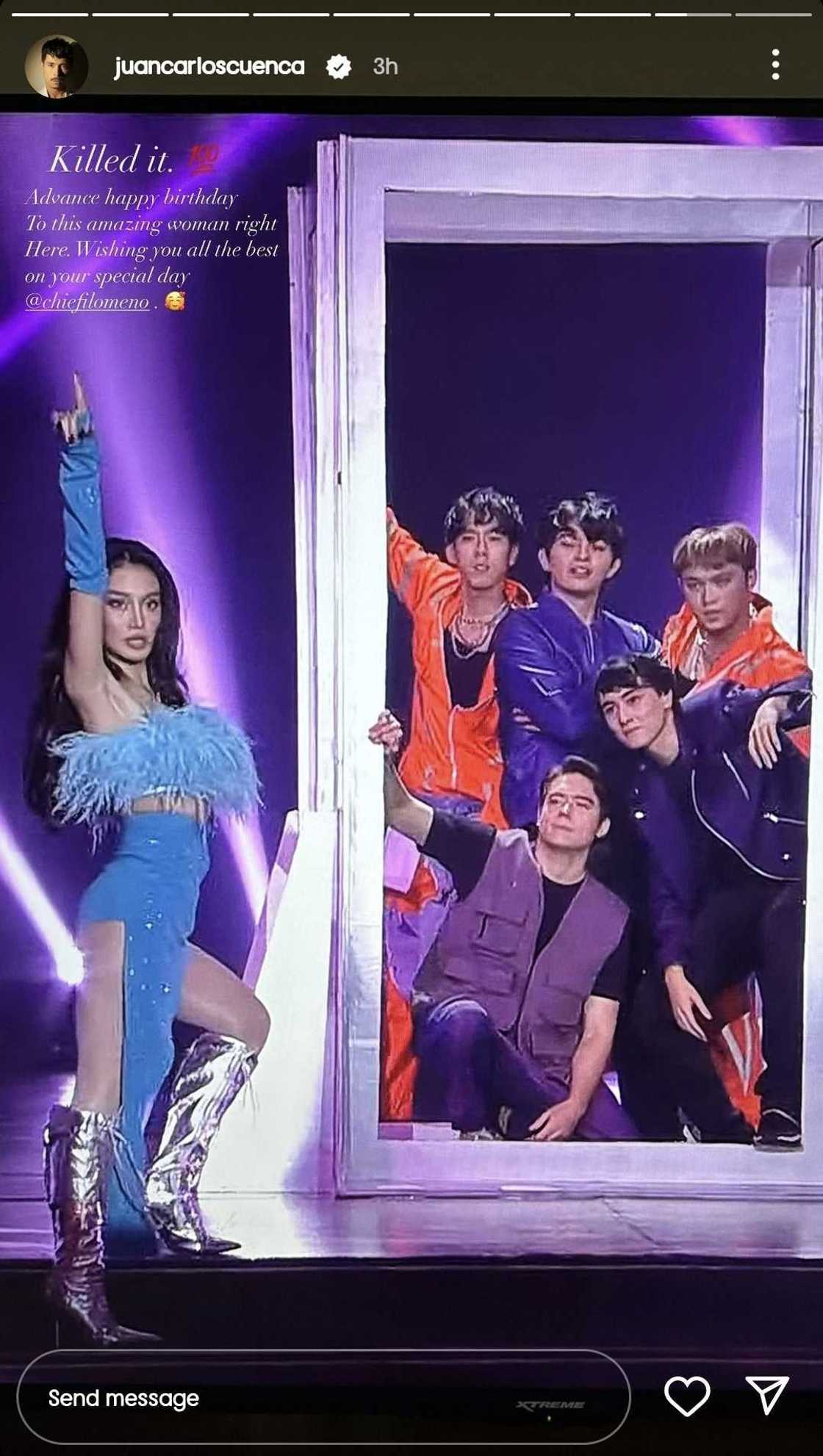 Jake Cuenca posts advance birthday greeting message Chie Filomeno Jake Cuenca posts advance birthday greeting message Chie Filomeno