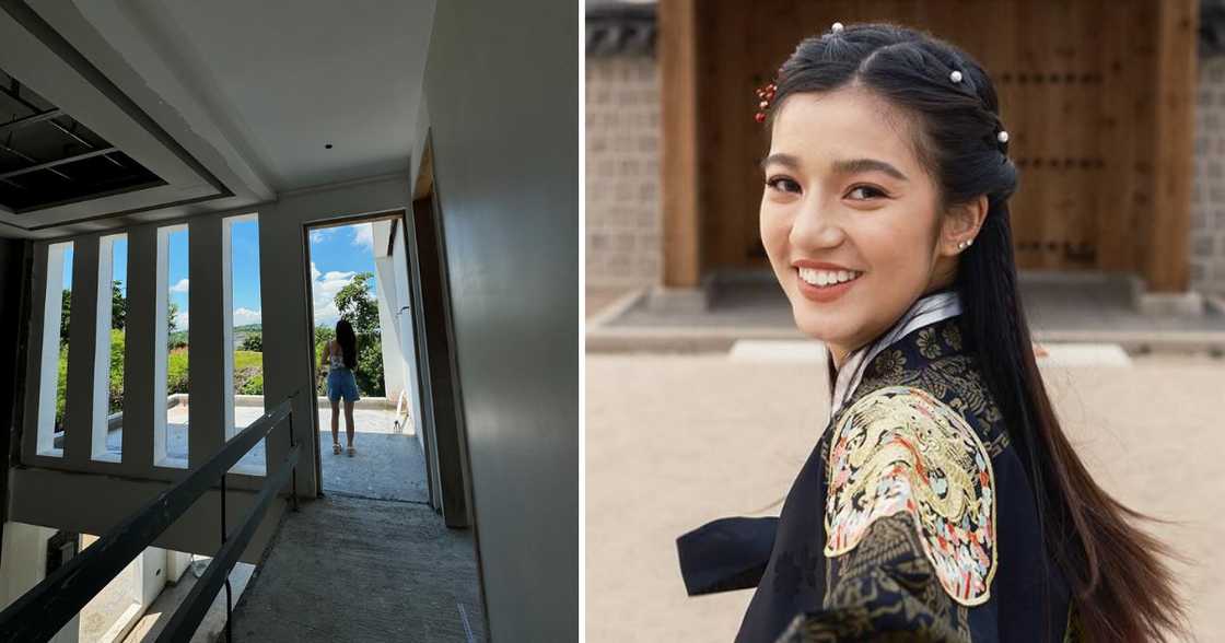 Belle Mariano, ipinasilip ang ipinapagawa niyang bahay Belle Mariano, ipinasilip ang ipinapagawa niyang bahay