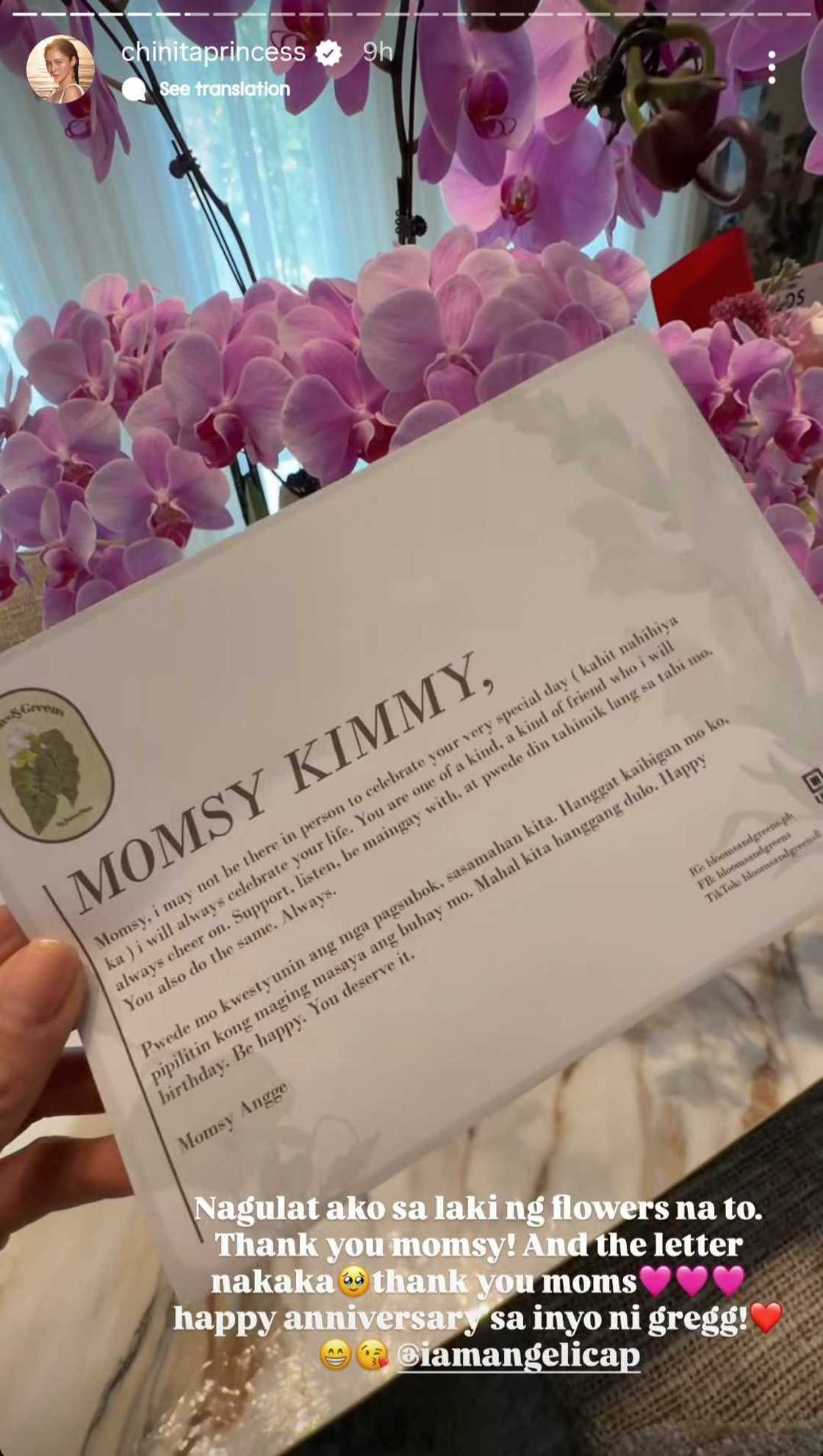 Kim Chiu, na-emote sa pa-birthday gift and letter ni Angelica Panganiban