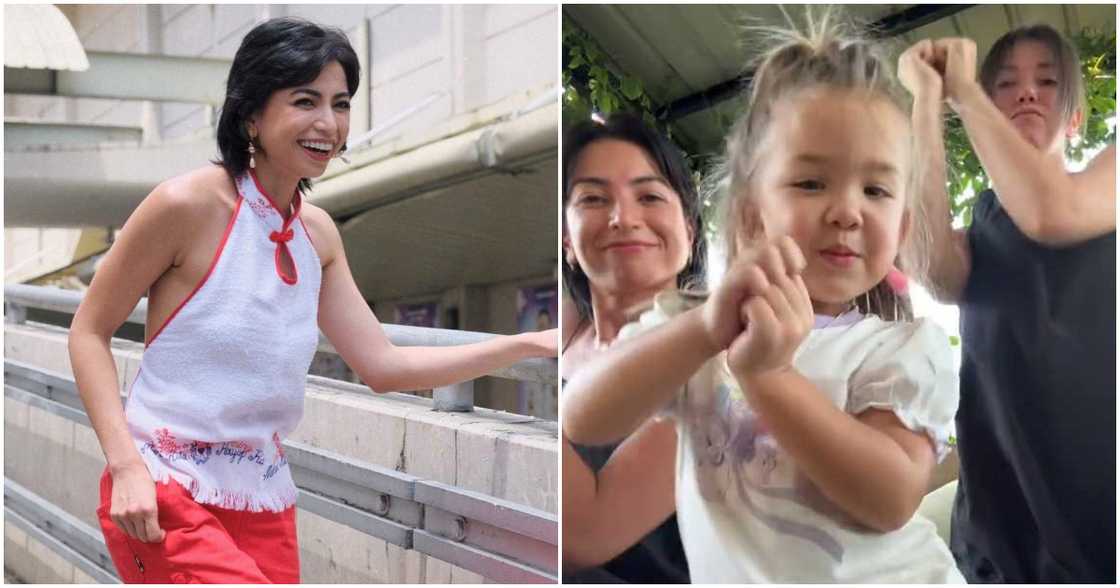 Amila Sabine, bida sa makuwelang "dance number" nina Glaiza De Castro at Angelica Panganiban Amila Sabine, bida sa makuwelang "dance number" nina Glaiza De Castro at Angelica Panganiban