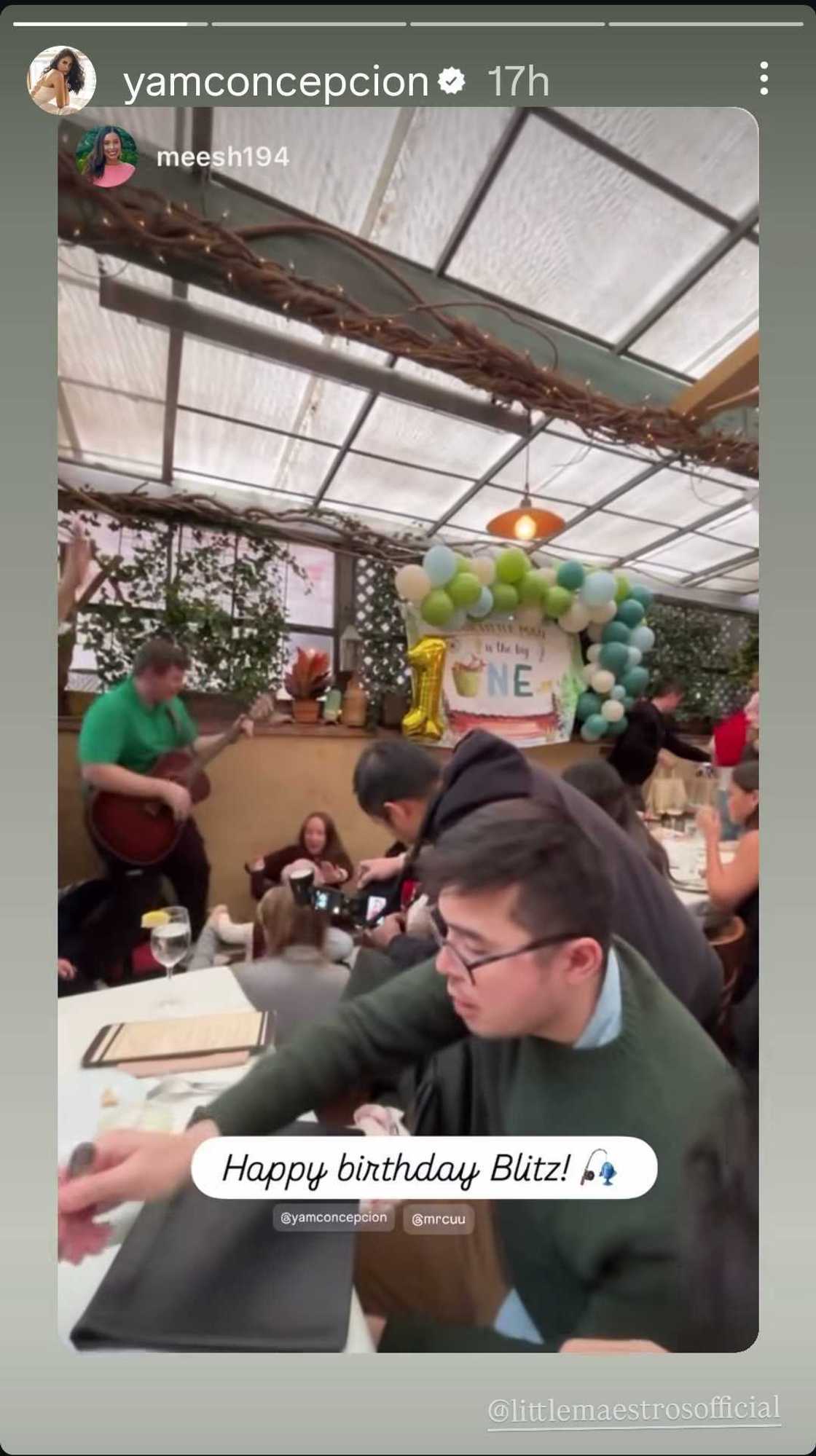 Yam Concepcion shares sweet moments from her son’s first birthday celebration Yam Concepcion shares sweet moments from her son’s first birthday celebration