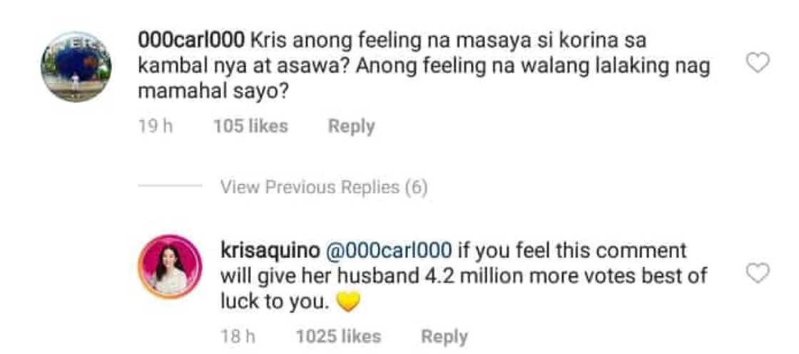 Kris Aquino lashes out against a basher who compared her with Korina Sanchez Kris Aquino lashes out against a basher who compared her with Korina Sanchez