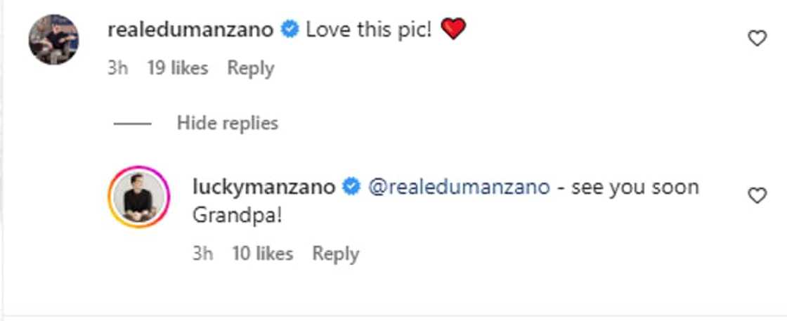 Luis Manzano/@luckymanzano Luis Manzano/@luckymanzano