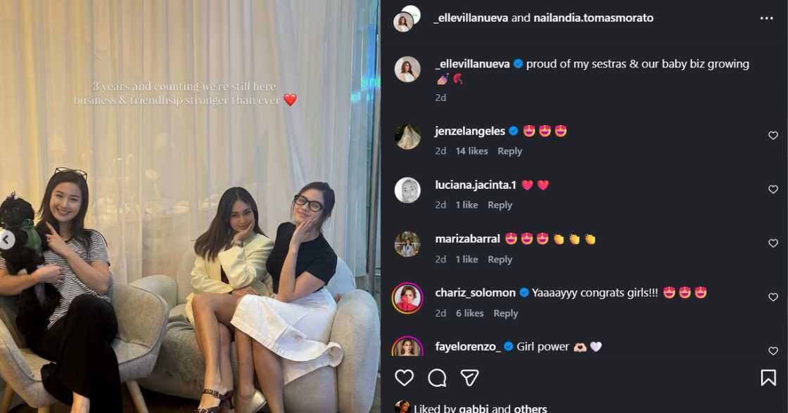 Elle Villanueva, Ysabel Ortega at Sophia Senoron