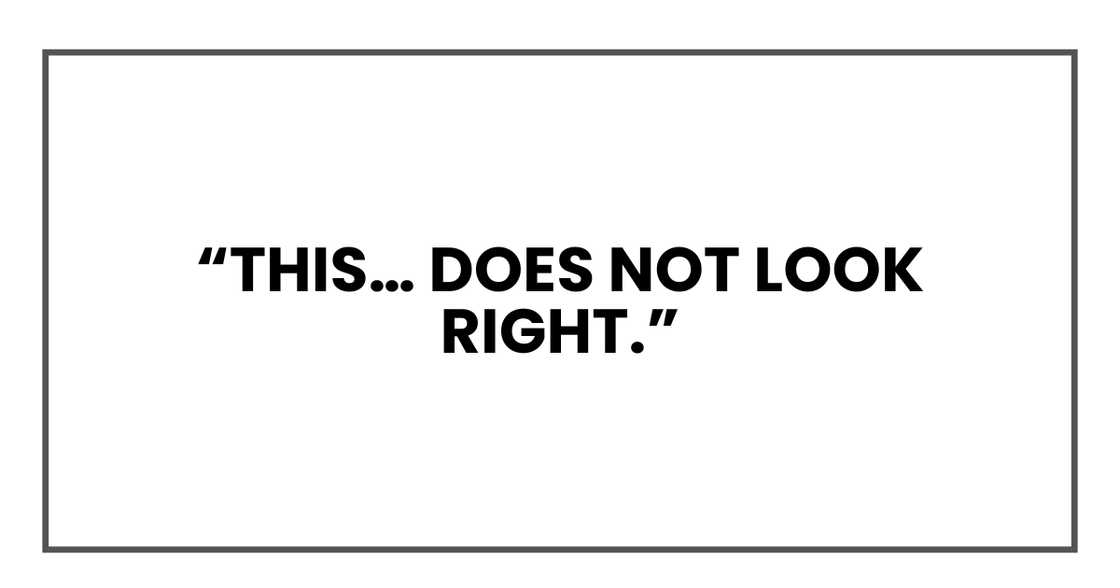 This… does not look right