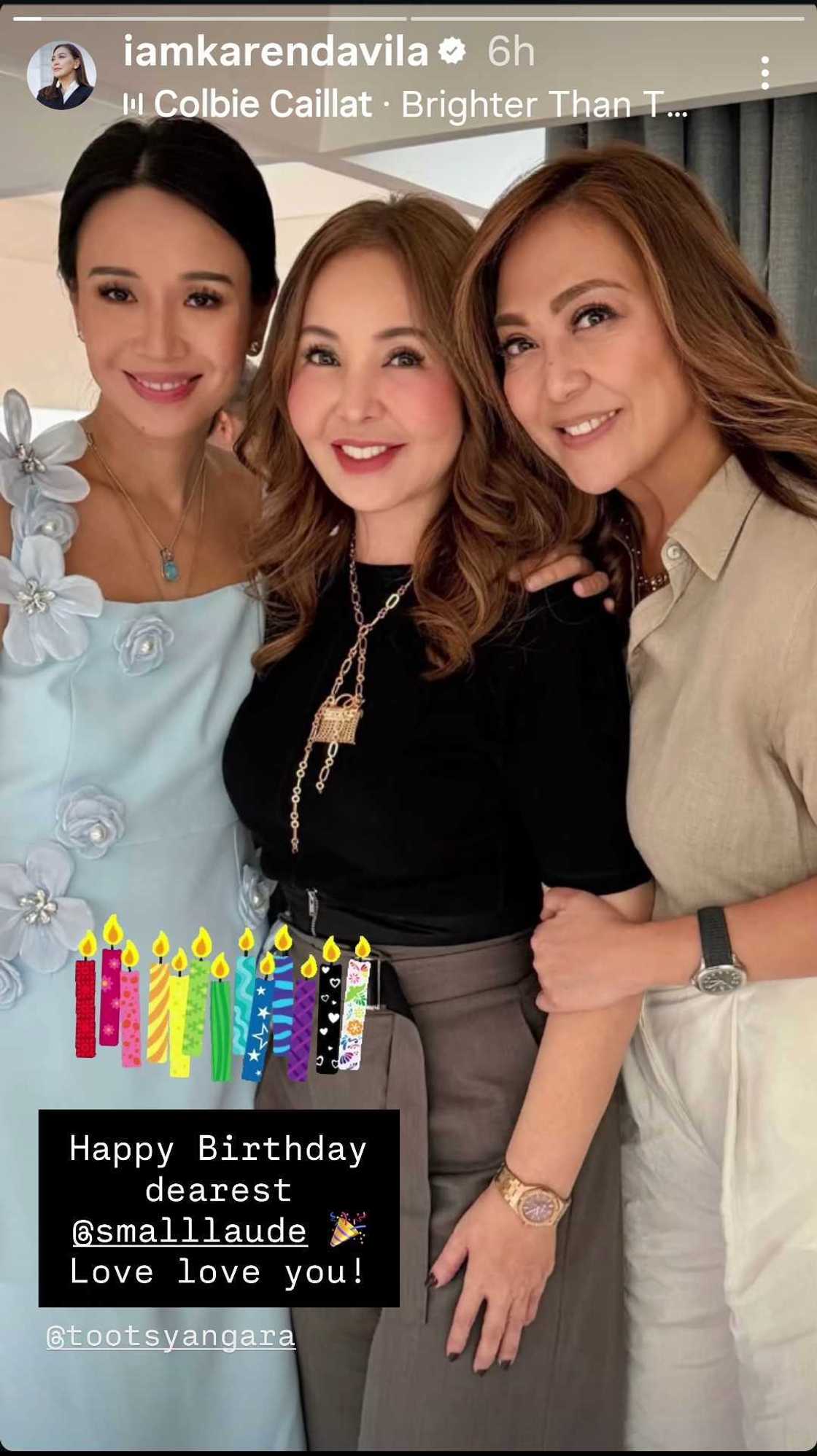 Small Laude marks her birthday; Karen Davila shares heartfelt greetings